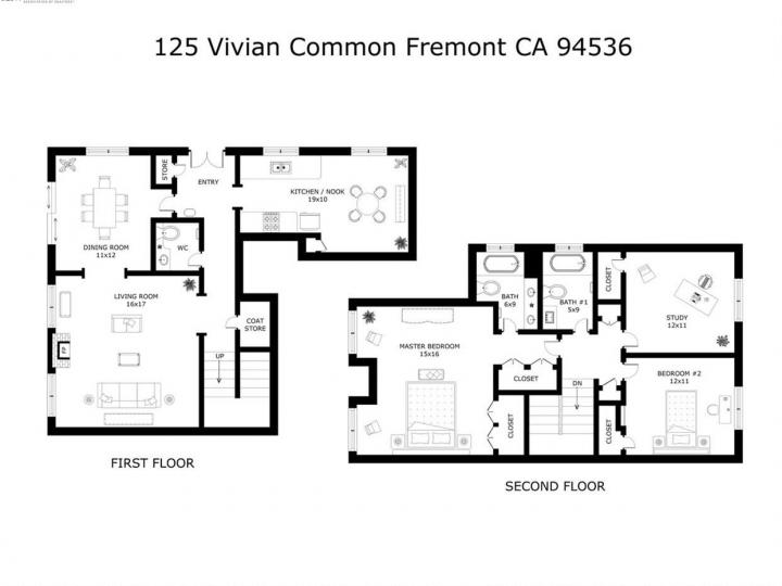 125 Vivian Cmn, Fremont, CA, 94536 Townhouse. Photo 25 of 34