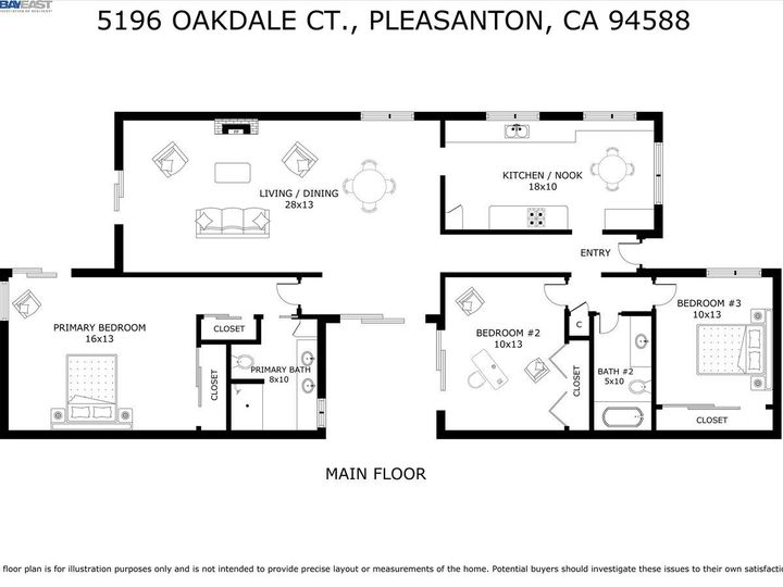 5196 Oakdale Ct, Pleasanton, CA, 94588 Townhouse. Photo 16 of 18