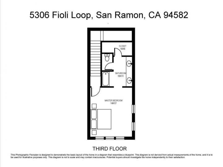 5306 Fioli Loop, San Ramon, CA, 94582 Townhouse. Photo 14 of 14